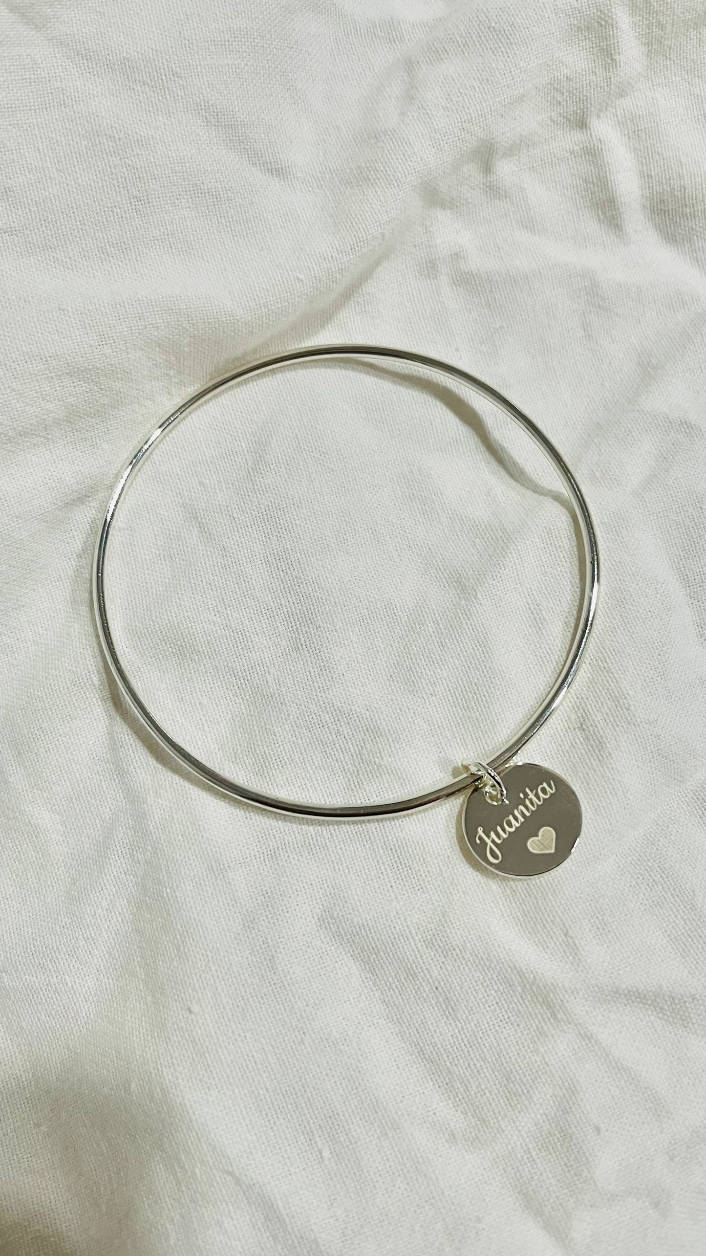 Esclava Clásica Plata 925 Personalizada