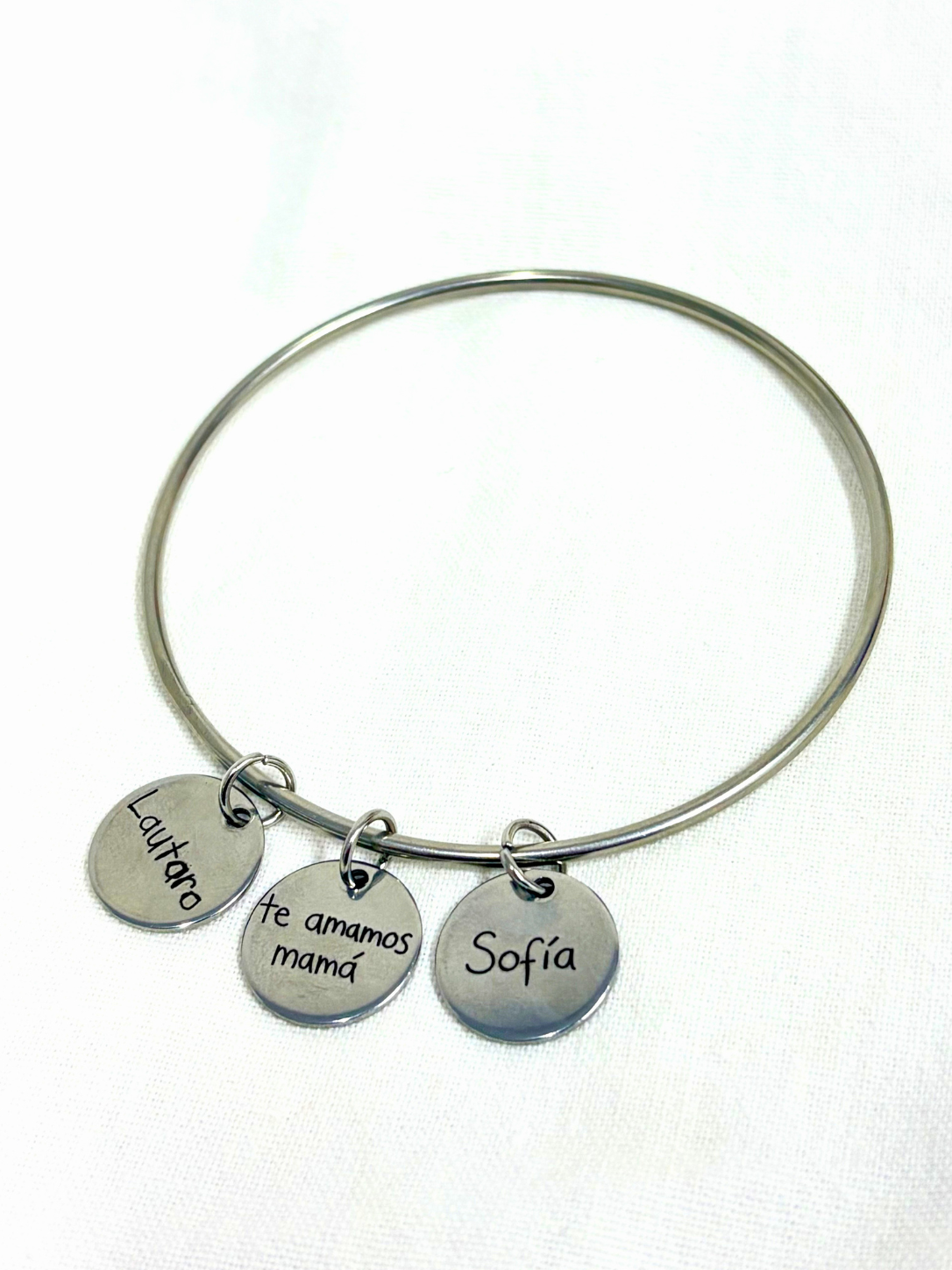 Esclava Personalizada con 3 Medallas