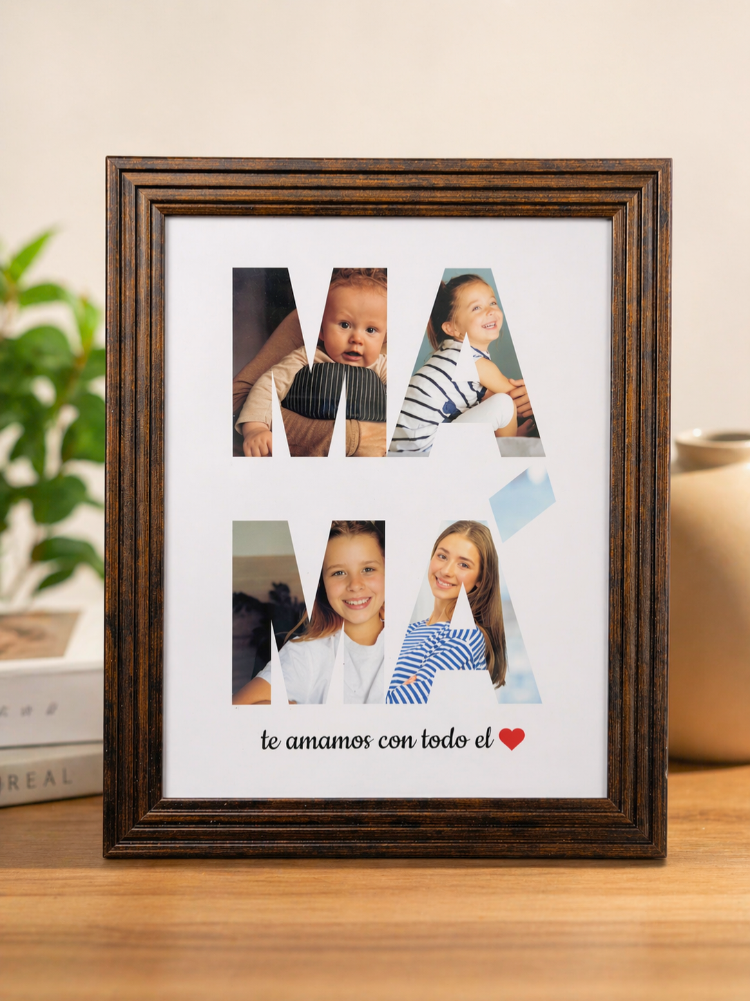 Cuadro Personalizado para Mamá 20x25cm
