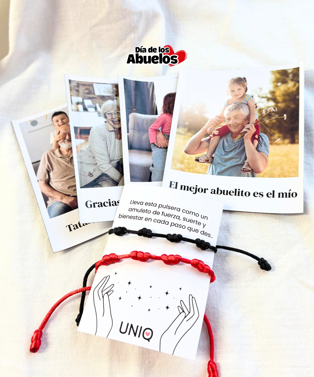 Imanes con fotos + Pulseras protectoras